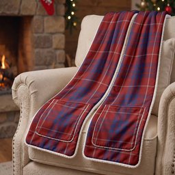 Hamilton Tartan Hand-Warmer Pocket Scarf