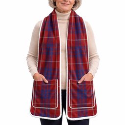 Hamilton Tartan Hand-Warmer Pocket Scarf