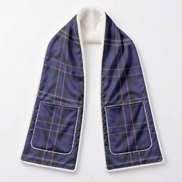 Rangers Dress Tartan Hand-Warmer Pocket Scarf