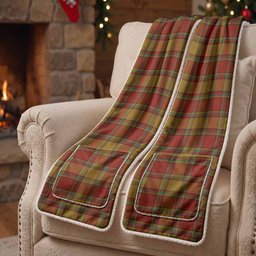 Scrymgeour Tartan Hand-Warmer Pocket Scarf