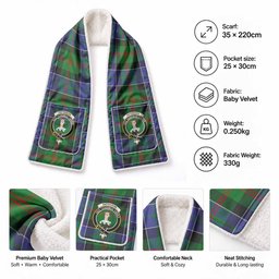 Paterson Tartan Crest Pocket Scarf - Ultimate Plaid Gift Wrap