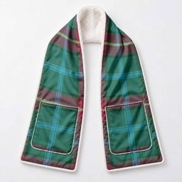 Manitoba Tartan Hand-Warmer Pocket Scarf