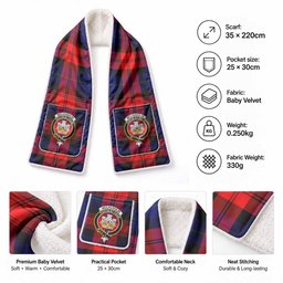 McLaughlin Tartan Crest Pocket Scarf - Ultimate Plaid Gift Wrap