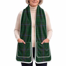 MacRae (McRae) Tartan Hand-Warmer Pocket Scarf