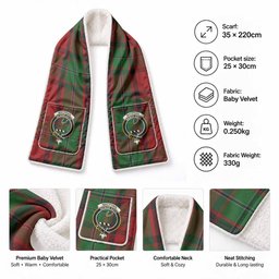 MacPhail (McPhail) Tartan Crest Pocket Scarf - Ultimate Plaid Gift Wrap