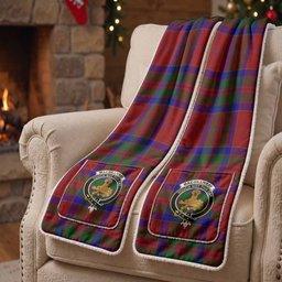 MacGillivray (McGillivray) Tartan Crest Pocket Scarf - Ultimate Plaid Gift Wrap