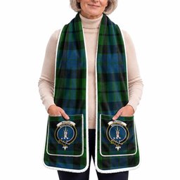 MacKay (McKay) Tartan Crest Pocket Scarf - Ultimate Plaid Gift Wrap