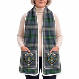 MacDowall (McDowall) Tartan Crest Pocket Scarf - Ultimate Plaid Gift Wrap