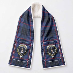 Morgan Tartan Crest Pocket Scarf - Ultimate Plaid Gift Wrap