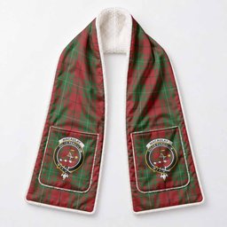 MacAulay (MacAuley) Tartan Crest Pocket Scarf - Ultimate Plaid Gift Wrap