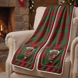 MacAulay (MacAuley) Tartan Crest Pocket Scarf - Ultimate Plaid Gift Wrap