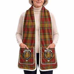 Scrymgeour Tartan Crest Pocket Scarf - Ultimate Plaid Gift Wrap
