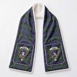 Sempill (Semple) Tartan Crest Pocket Scarf - Ultimate Plaid Gift Wrap