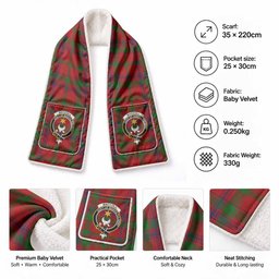 MacColl (McColl) Tartan Crest Pocket Scarf - Ultimate Plaid Gift Wrap