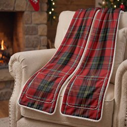 Orr Tartan Hand-Warmer Pocket Scarf