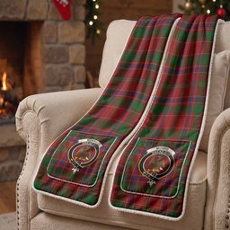 Munro (Monroe) Tartan Crest Pocket Scarf - Ultimate Plaid Gift Wrap