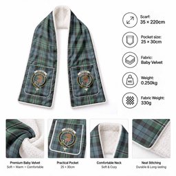 Melville Tartan Crest Pocket Scarf - Ultimate Plaid Gift Wrap