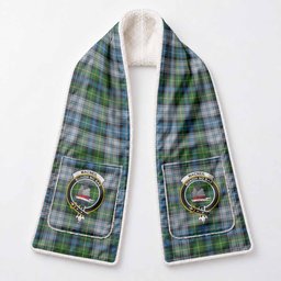 MacNeil (McNeil) Tartan Crest Pocket Scarf - Ultimate Plaid Gift Wrap