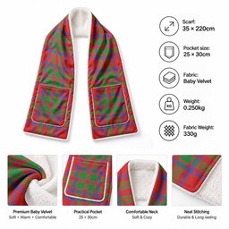 MacIntosh (McIntosh) Tartan Hand-Warmer Pocket Scarf