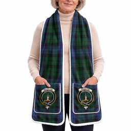 MacIntyre (McIntyre) Tartan Crest Pocket Scarf - Ultimate Plaid Gift Wrap