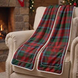MacCracken (McCracken) Tartan Hand-Warmer Pocket Scarf