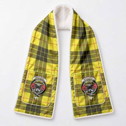 MacLeod (McLeod) Tartan Crest Pocket Scarf - Ultimate Plaid Gift Wrap