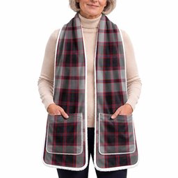 MacPherson (McPherson) Tartan Hand-Warmer Pocket Scarf