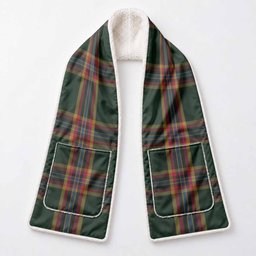 Moran Tartan Hand-Warmer Pocket Scarf