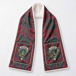 MacDonald (McDonald) of Glencoe Tartan Crest Pocket Scarf - Ultimate Plaid Gift Wrap