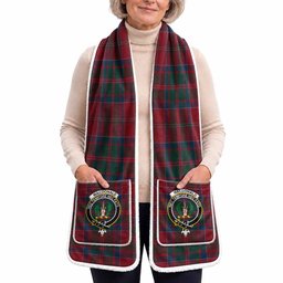 MacDonald (McDonald) of Glencoe Tartan Crest Pocket Scarf - Ultimate Plaid Gift Wrap
