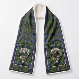 MacInnes (McInnes) Tartan Crest Pocket Scarf - Ultimate Plaid Gift Wrap