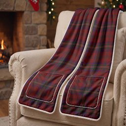 McClure Tartan Hand-Warmer Pocket Scarf