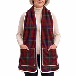 McClure Tartan Hand-Warmer Pocket Scarf