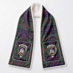 MacDonald (McDonald) of Clanranald Tartan Crest Pocket Scarf - Ultimate Plaid Gift Wrap