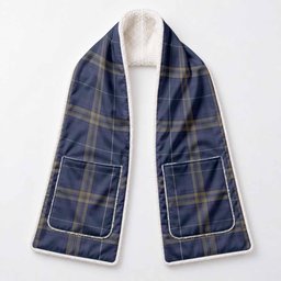 Rhys of Wales Tartan Hand-Warmer Pocket Scarf