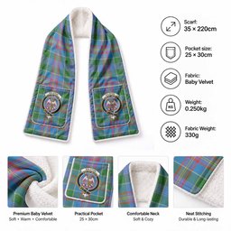 Ralston Tartan Crest Pocket Scarf - Ultimate Plaid Gift Wrap