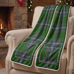 Pringle Tartan Hand-Warmer Pocket Scarf