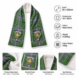 Pringle Tartan Crest Pocket Scarf - Ultimate Plaid Gift Wrap