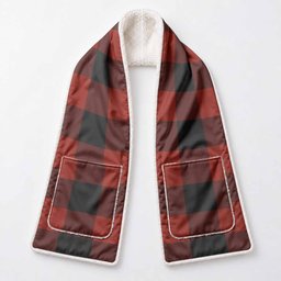 Rob Roy Macgregor Tartan Hand-Warmer Pocket Scarf