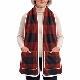 Rob Roy Macgregor Tartan Hand-Warmer Pocket Scarf