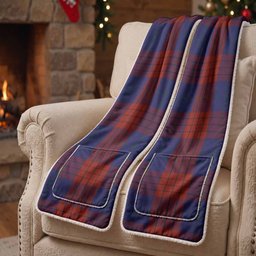 Robinson Tartan Hand-Warmer Pocket Scarf