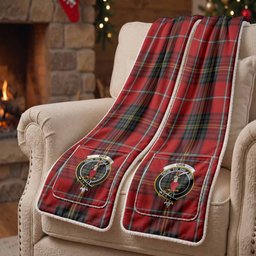 Orr Tartan Crest Pocket Scarf - Ultimate Plaid Gift Wrap