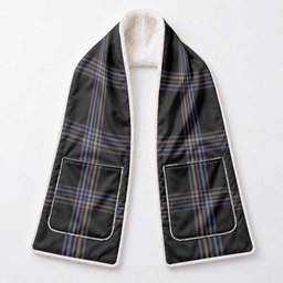 McKenna Tartan Hand-Warmer Pocket Scarf