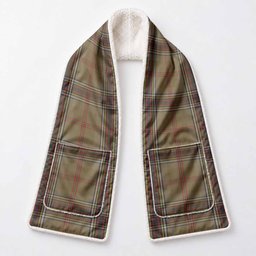 O'Keefe Tartan Hand-Warmer Pocket Scarf