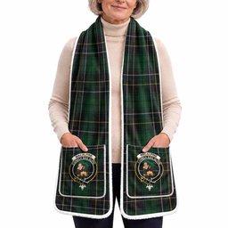 MacAlpine (MacAlpin) Tartan Crest Pocket Scarf - Ultimate Plaid Gift Wrap