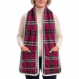 Little Tartan Hand-Warmer Pocket Scarf
