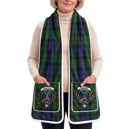 MacEwan (MacEwen) Tartan Crest Pocket Scarf - Ultimate Plaid Gift Wrap