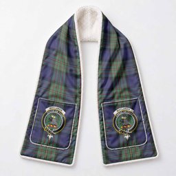 MacLaren (McLaren) Tartan Crest Pocket Scarf - Ultimate Plaid Gift Wrap