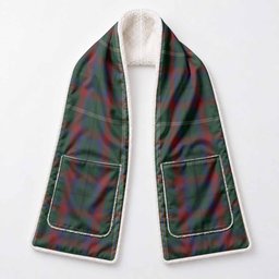 Mayo Tartan Hand-Warmer Pocket Scarf