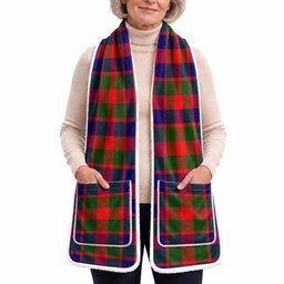 MacGowan (McGowan) Tartan Hand-Warmer Pocket Scarf